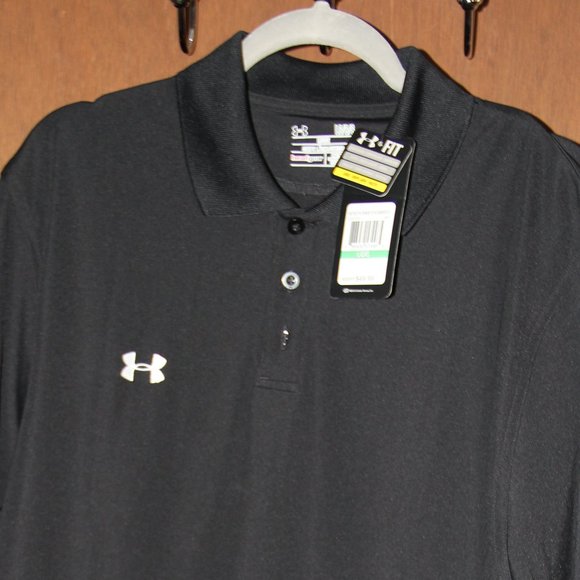 Under Armour Other - Under Armor UA TECH  Men's Heat Gear Polo Shirt